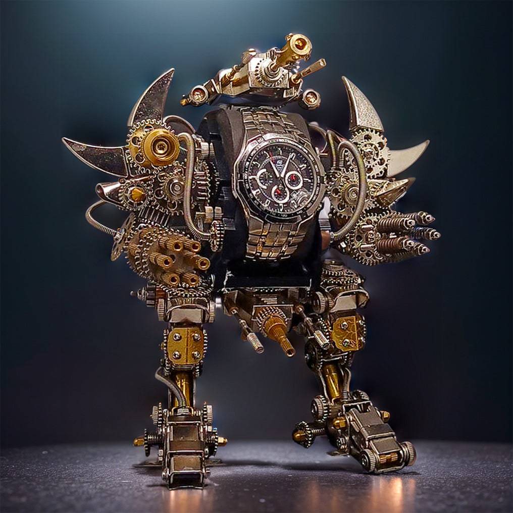 Engaging 3D Metal Mechanical Magnetic Mecha Puzzle Assembly Kit for DIY Enthusiasts - OPICRAFT