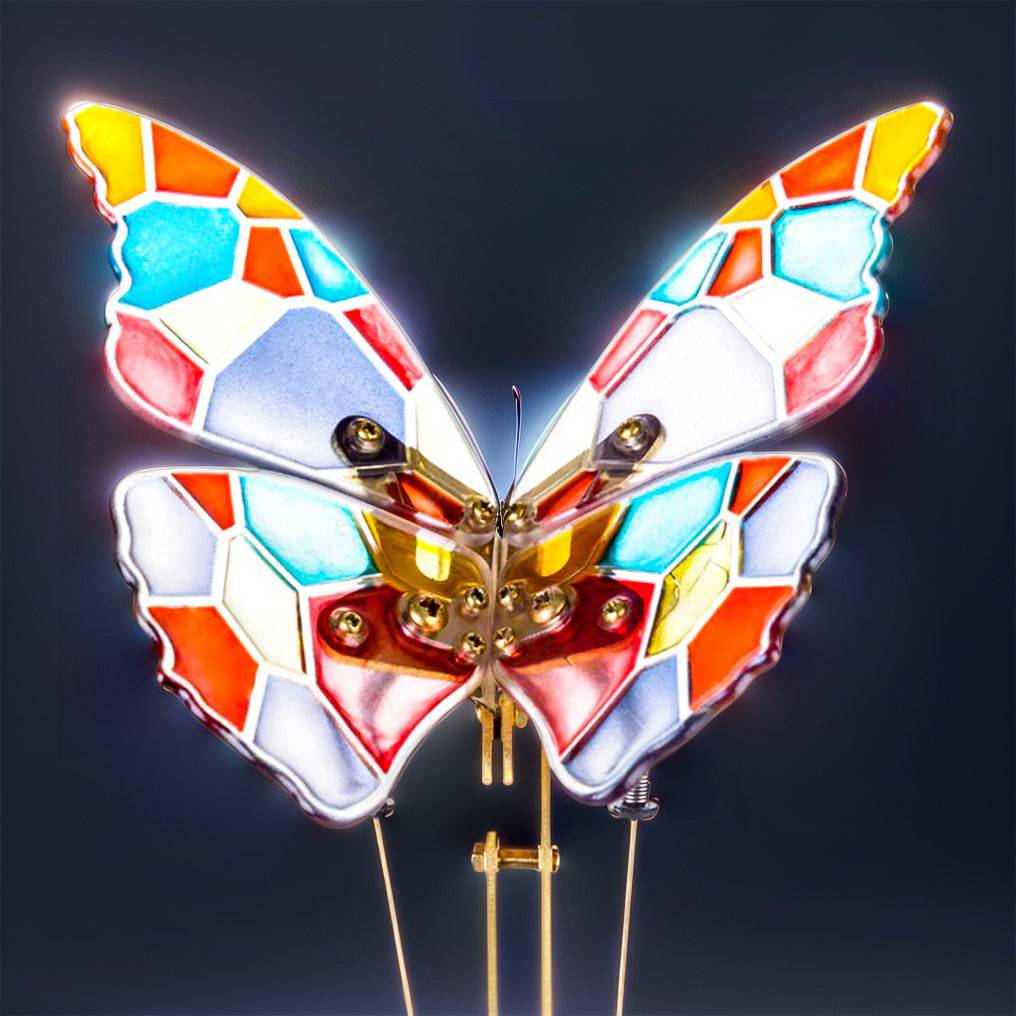 Enchanting 3D Flying Butterfly Mechanical Craft Kit - Unleash the Mystery of Aviation! - OPICRAFT