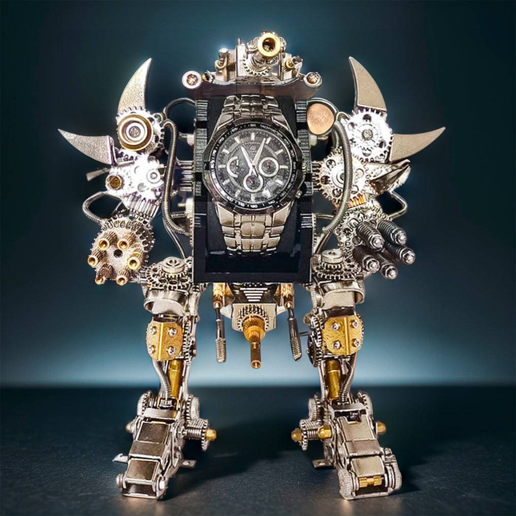 Engaging 3D Metal Mechanical Magnetic Mecha Puzzle Assembly Kit for DIY Enthusiasts - OPICRAFT