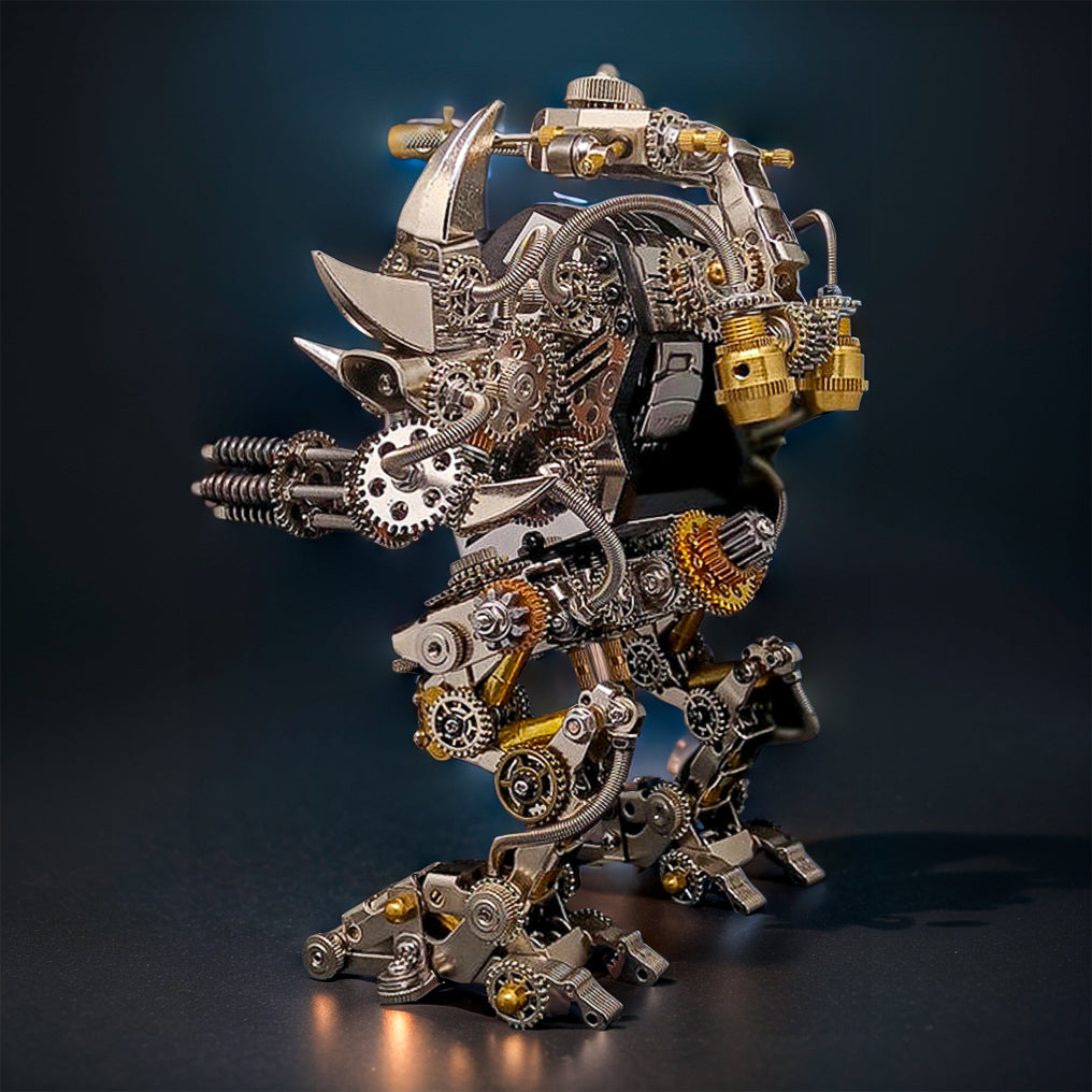 Engaging 3D Metal Mechanical Magnetic Mecha Puzzle Assembly Kit for DIY Enthusiasts - OPICRAFT