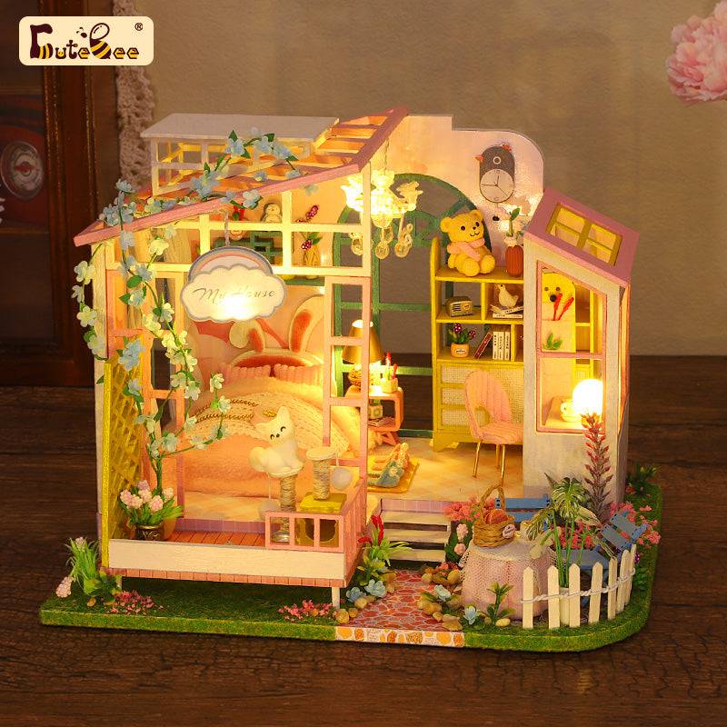 BRIVLOX⢠1:24 DIY Dollhouse Kit ( Story of Flowers ) - BRIVLOX | Where Innovation Meets Style!