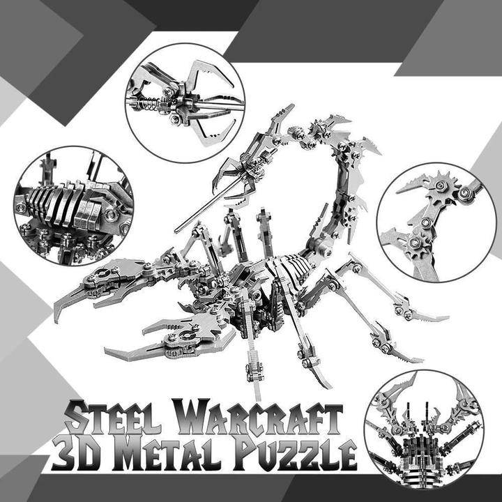 BRIVLOX™ Steel Warcraft 3D Metal Puzzle - BRIVLOX | Where Innovation Meets Style!