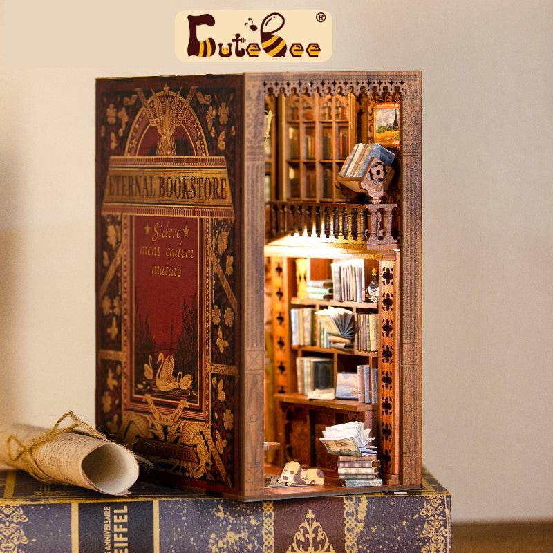 BRIVLOX™ DIY Booknook Kit (Eternal Bookstore) - BRIVLOX | Where Innovation Meets Style!