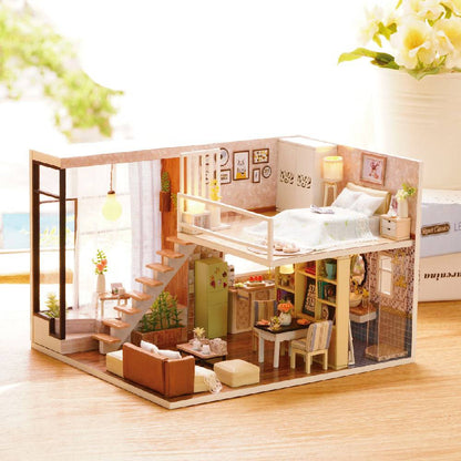 BRIVLOX  1: 24 DIY Dollhouse Kit (Wait For Time) - BRIVLOX | Where Innovation Meets Style!