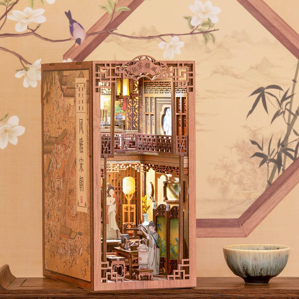 BRIVLOX™ DIY Booknook Kit (Elegant Song Dynasty) - BRIVLOX | Where Innovation Meets Style!