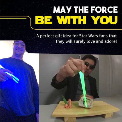 XLEDX™ Glowing lightsaber chopsticks - BRIVLOX | Where Innovation Meets Style!
