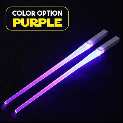 XLEDX™ Glowing lightsaber chopsticks - BRIVLOX | Where Innovation Meets Style!