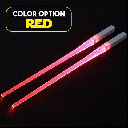 XLEDX™ Glowing lightsaber chopsticks - BRIVLOX | Where Innovation Meets Style!