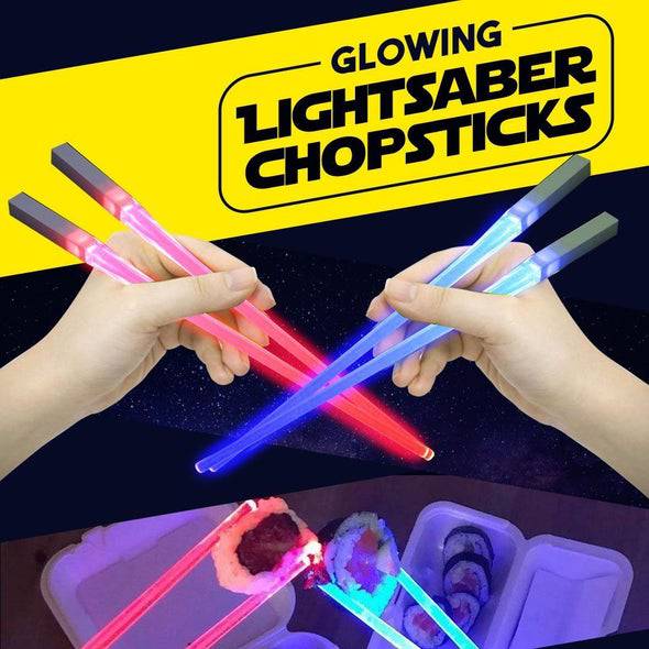 XLEDX™ Glowing lightsaber chopsticks - BRIVLOX | Where Innovation Meets Style!