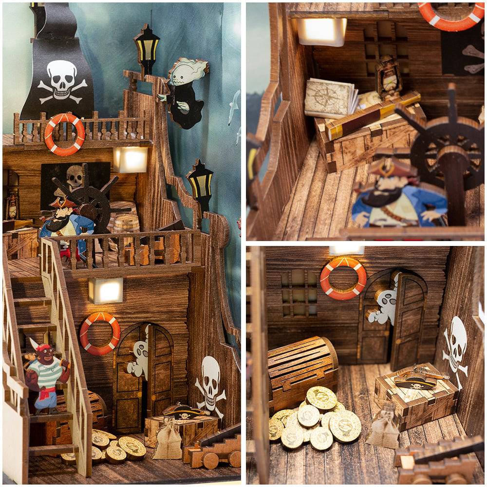 BRIVLOX™ DIY Booknook Kit (Sea Hunter) - BRIVLOX | Where Innovation Meets Style!