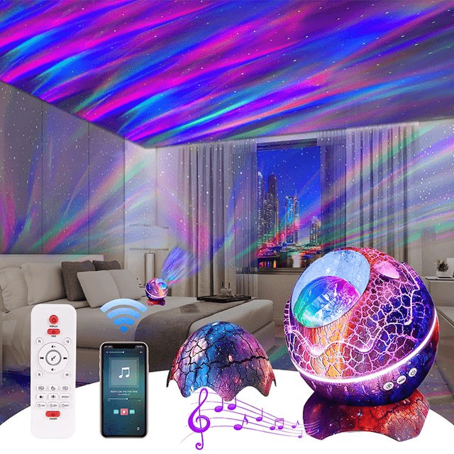Dragon Egg Galaxy Star Projector - XLEDX™ - BRIVLOX | Where Innovation Meets Style!