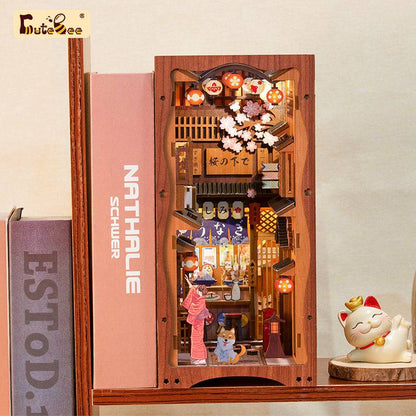 BRIVLOX™ DIY Booknook Kit (Under the Sakura Tree) - BRIVLOX | Where Innovation Meets Style!