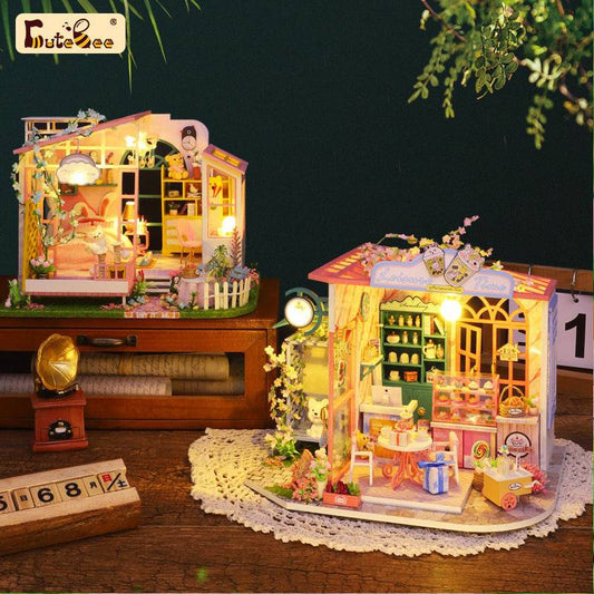 BRIVLOX™ 1:24 DIY Dollhouse Kit ( Story of Flowers ) - BRIVLOX | Where Innovation Meets Style!