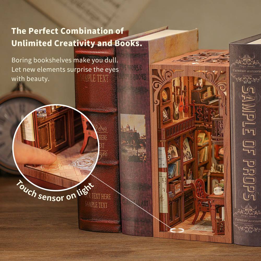 BRIVLOX™ DIY Booknook Kit (The Secret Rhythm) - BRIVLOX | Where Innovation Meets Style!