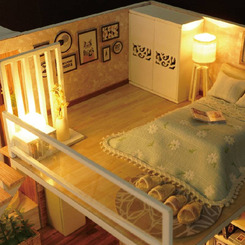 BRIVLOX  1: 24 DIY Dollhouse Kit (Wait For Time) - BRIVLOX | Where Innovation Meets Style!