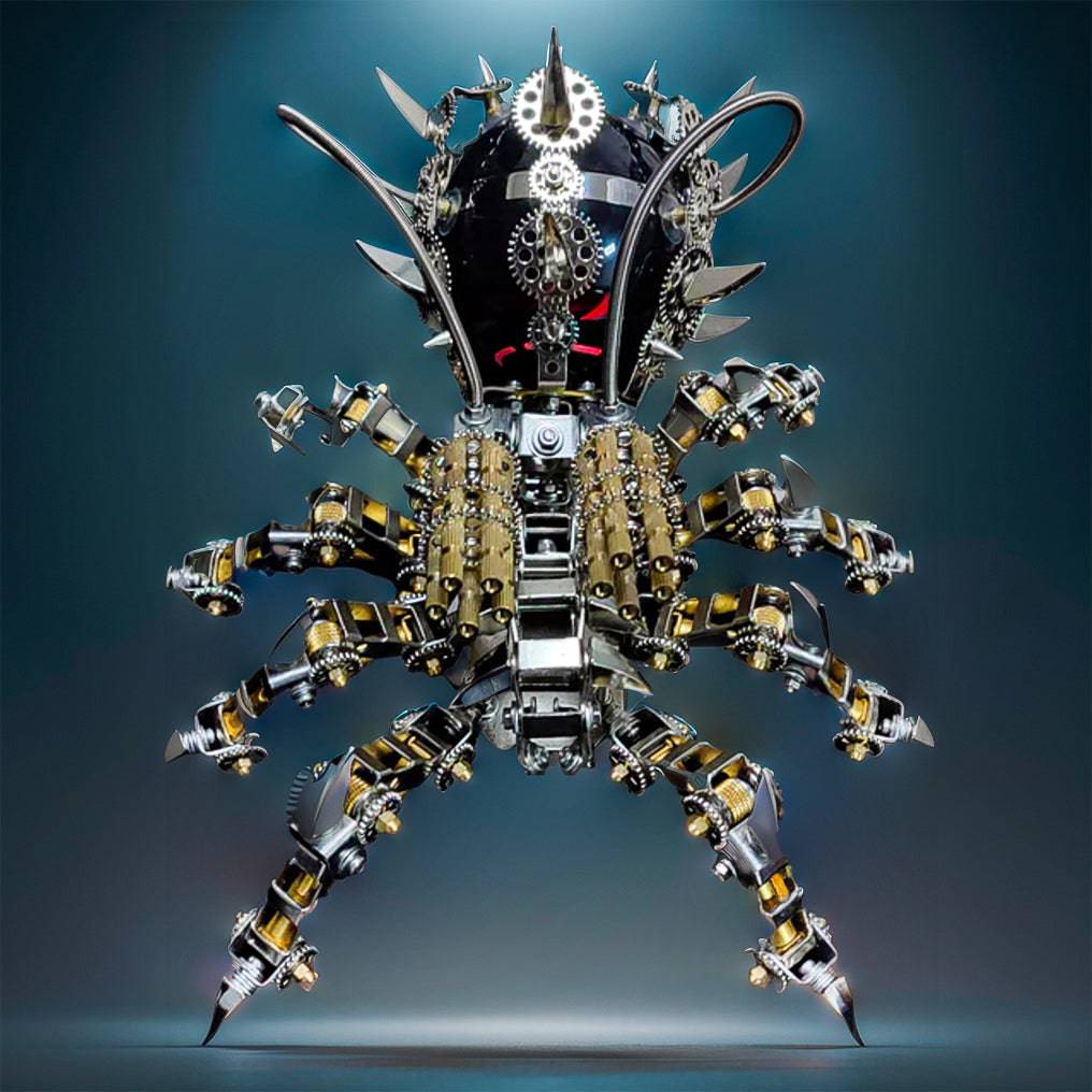 Create Your Own Stunning 3D Metal Tarantula Speaker Puzzle Kit - Over 1000 Pieces of Fun! - OPICRAFT 