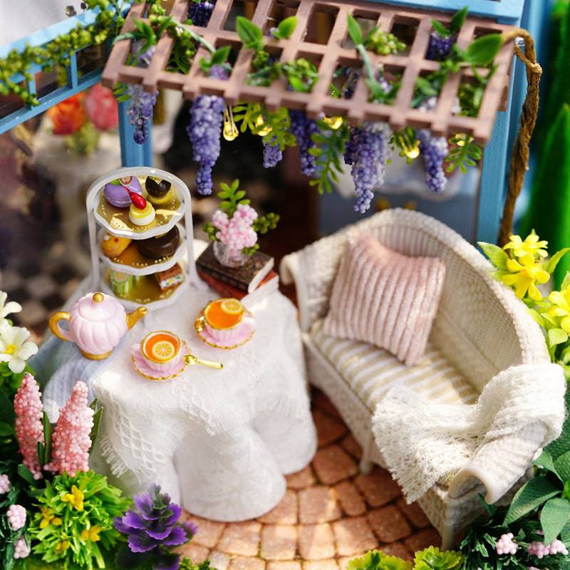 BRIVLOX 1: 24 DIY Dollhouse Kit (Rose Garden Tea House) - BRIVLOX | Where Innovation Meets Style!