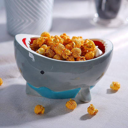 Shark Bowl Single High Capacity Personality Household Decoration Ceramic Bowl Cartoon Fruit Food - BRIVLOX | Where Innovation Meets Style!