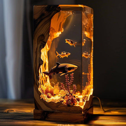 [2024New❗❗]Epoxy Resin Ocean World Night Light Christmas Gift - OPICRAFT 