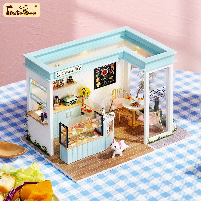 BRIVLOX 1: 24 DIY Dollhouse Kit (Happy Shop Series) - BRIVLOX | Where Innovation Meets Style!