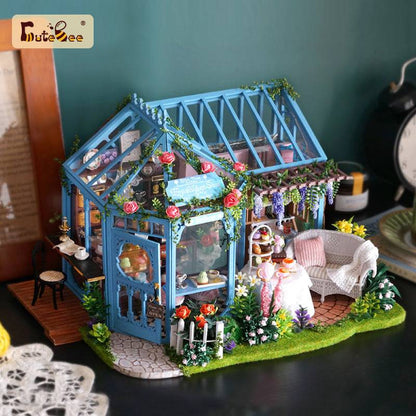 BRIVLOX 1: 24 DIY Dollhouse Kit (Rose Garden Tea House) - BRIVLOX | Where Innovation Meets Style!