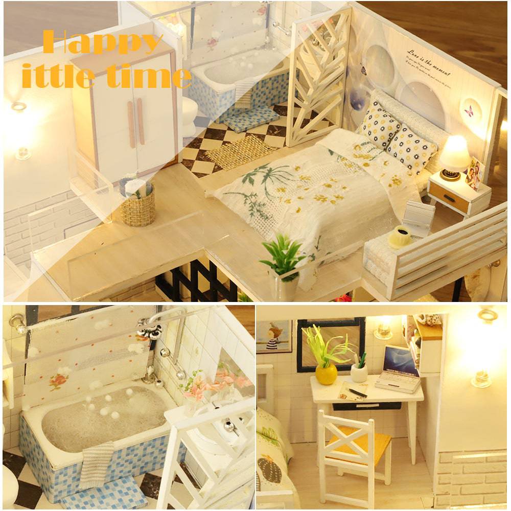 BRIVLOX 1: 24 DIY Dollhouse Kit (Happy Time) - BRIVLOX | Where Innovation Meets Style!