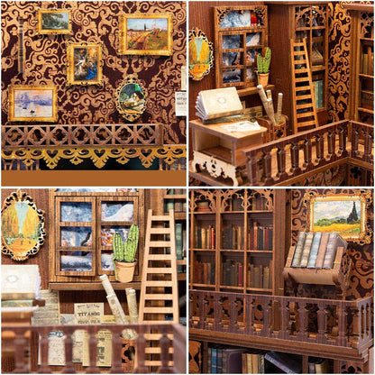 BRIVLOX™ DIY Booknook Kit (Eternal Bookstore) - BRIVLOX | Where Innovation Meets Style!
