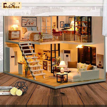 BRIVLOX 1: 24 DIY Dollhouse Kit (Elegant) - BRIVLOX | Where Innovation Meets Style!