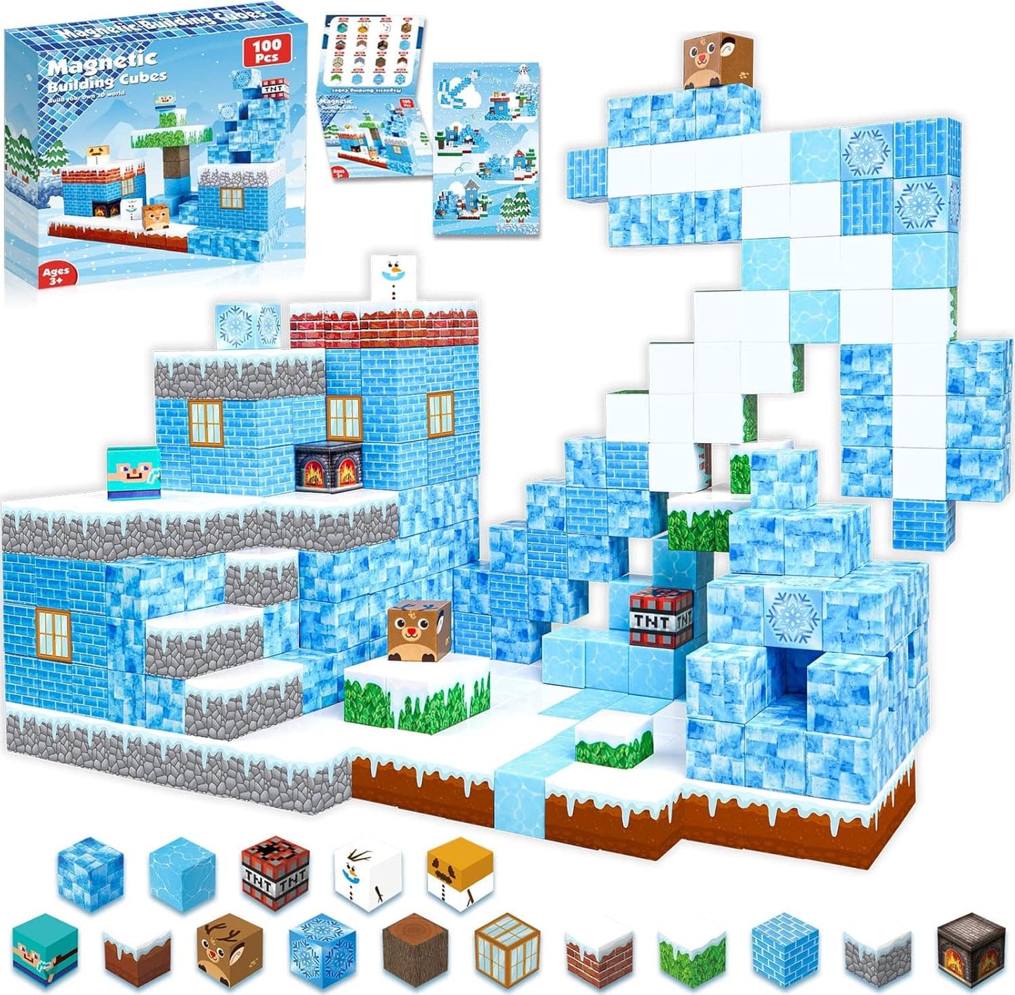 Frozen Castle (100Pcs) - OPICRAFT 