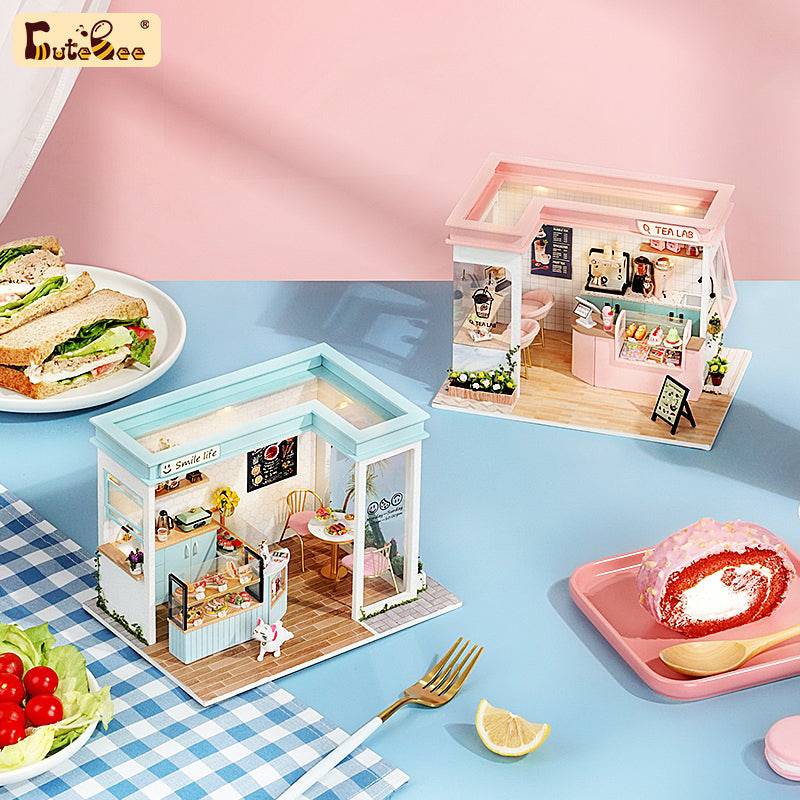 BRIVLOX 1: 24 DIY Dollhouse Kit (Happy Shop Series) - BRIVLOX | Where Innovation Meets Style!