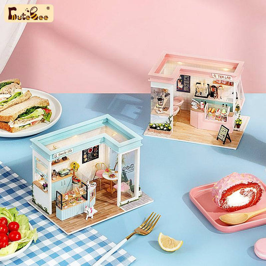 BRIVLOX 1: 24 DIY Dollhouse Kit (Happy Shop Series) - BRIVLOX | Where Innovation Meets Style!