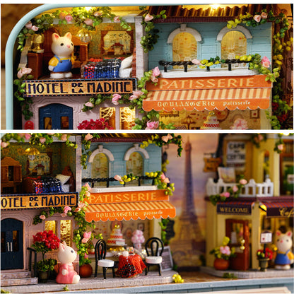 BRIVLOX™ 1: 24 DIY Dollhouse Kit（Box theater 3） - BRIVLOX | Where Innovation Meets Style!