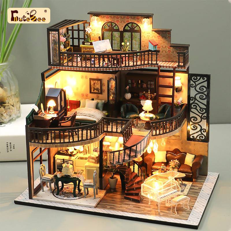 BRIVLOX 1: 24 DIY Dollhouse Kit (Dream Building Pavilion) - BRIVLOX | Where Innovation Meets Style!