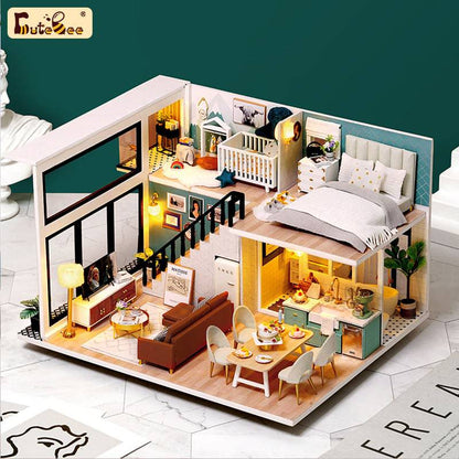 BRIVLOX  1: 24 DIY Dollhouse Kit (Comfortable Life) - BRIVLOX | Where Innovation Meets Style!