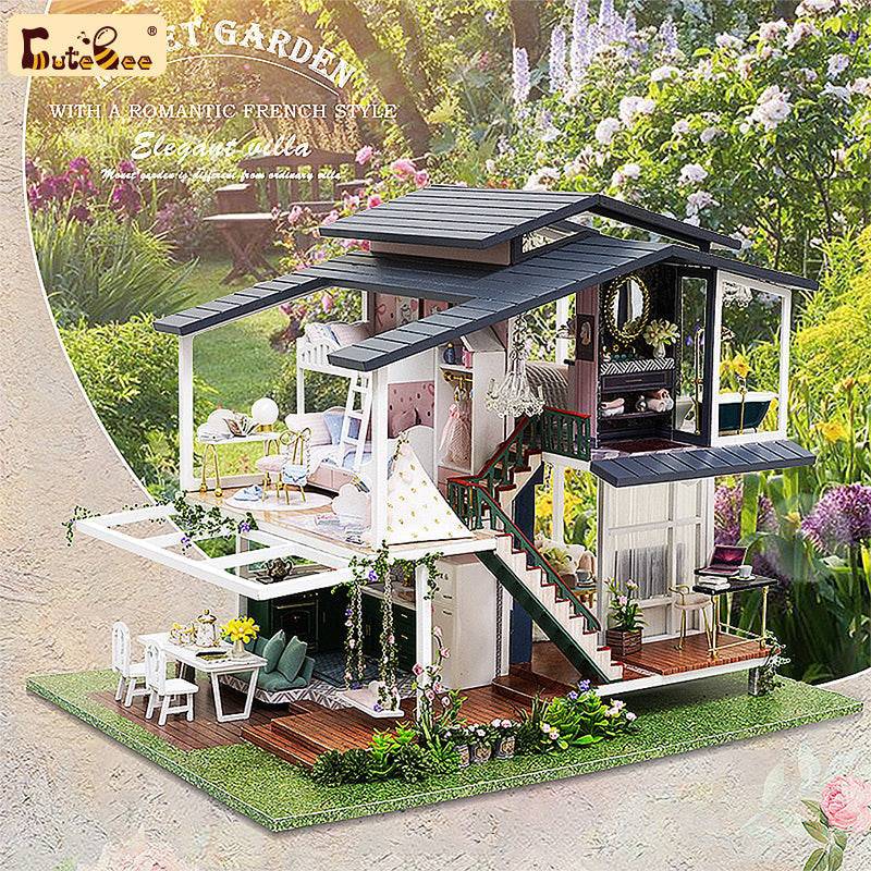 BRIVLOX™ 1:24 DIY Dollhouse Kit (Monet’s Garden) - BRIVLOX | Where Innovation Meets Style!