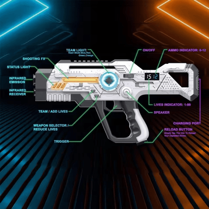 BRIVLOX™ Electric gun game - BRIVLOX | Where Innovation Meets Style!