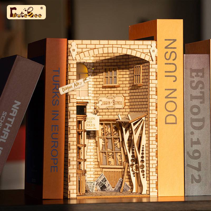 BRIVLOX™ DIY Booknook Kit (Magic Alley) - BRIVLOX | Where Innovation Meets Style!