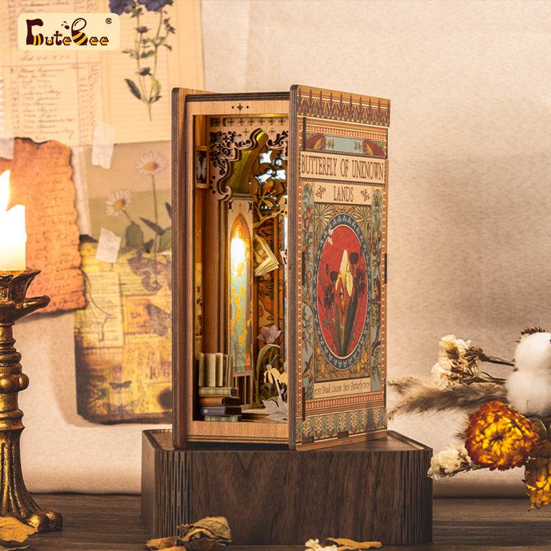 BRIVLOX™ DIY Booknook Kit (Butterfly of the Unknow Lands) - BRIVLOX | Where Innovation Meets Style!