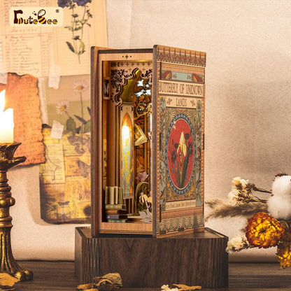 BRIVLOX™ DIY Booknook Kit (Butterfly of the Unknow Lands) - BRIVLOX | Where Innovation Meets Style!