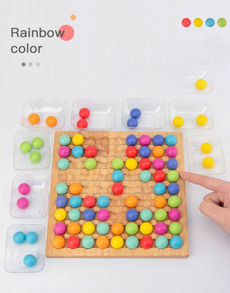 WOODEN CHILDREN BOARD GAME - BRIVLOX | Where Innovation Meets Style!