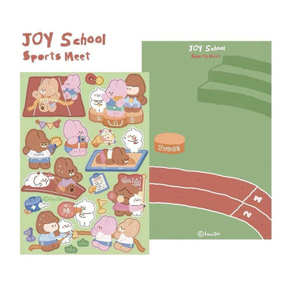 School Life Sticker Scene|Back to School|Classroom|Sport Meet - OPICRAFT 