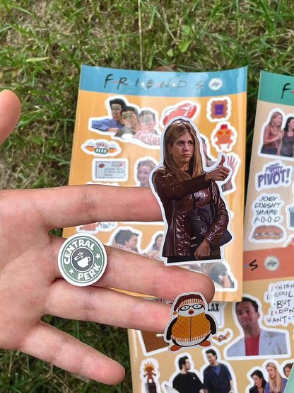 Friends Sticker Scene Create DIY Monica’s Kitchen - OPICRAFT 