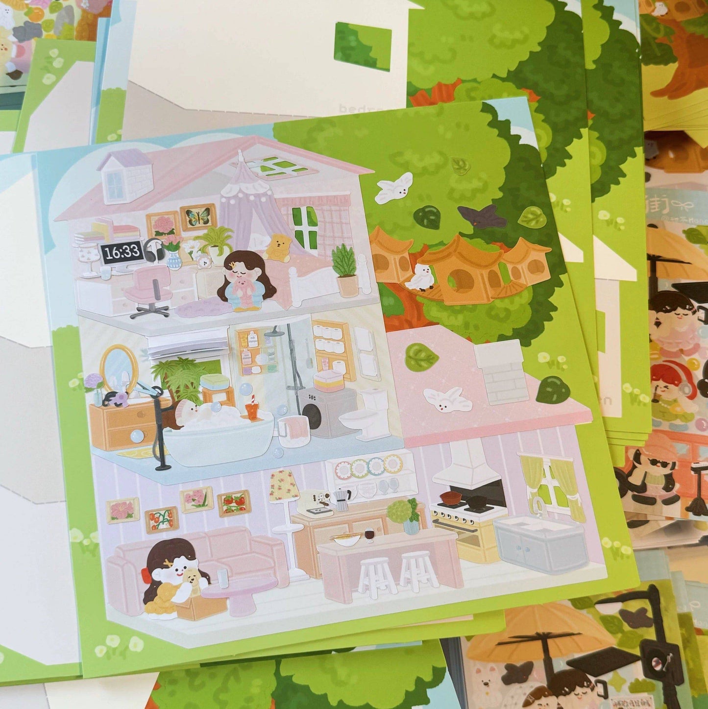 Sticker Scene: Make your Own Dream House - OPICRAFT 