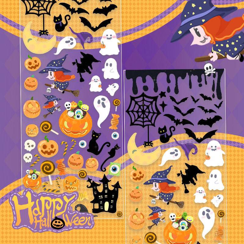 Spooky Cute Halloween Sticker Sheet - OPICRAFT 