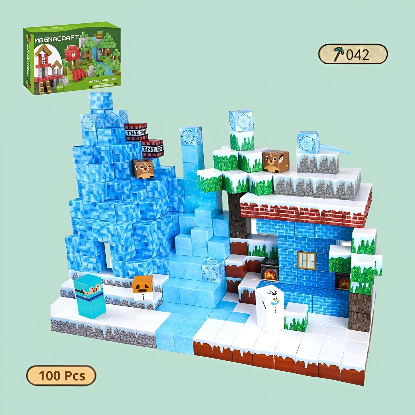 Frozen Castle (100Pcs) - OPICRAFT 