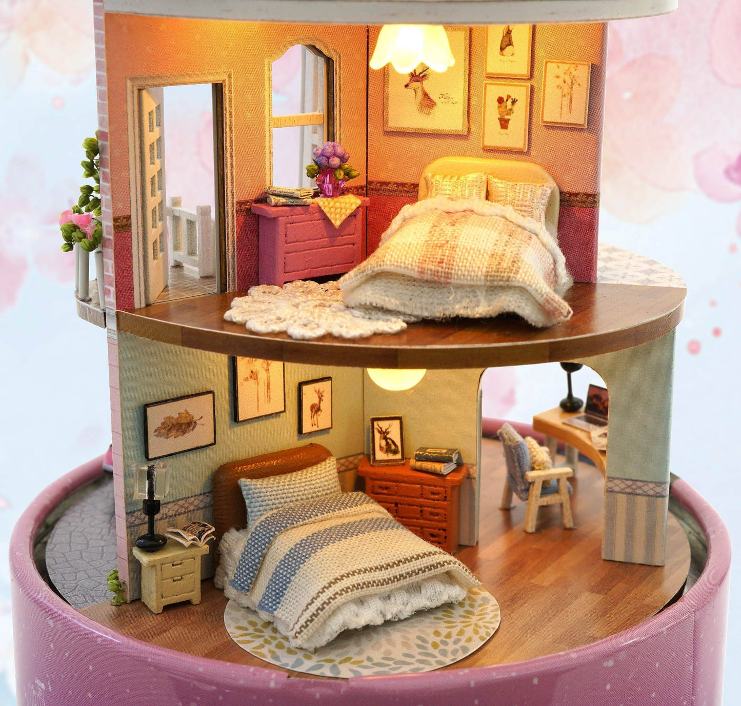 BRIVLOX 1: 24 DIY Dollhouse Kit (Meet at Corner) - BRIVLOX | Where Innovation Meets Style!