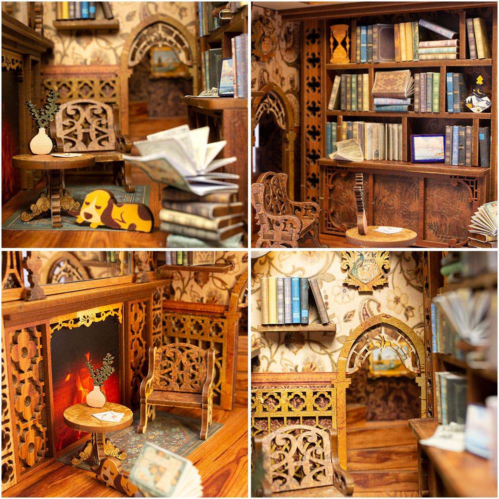 BRIVLOX™ DIY Booknook Kit (Eternal Bookstore) - BRIVLOX | Where Innovation Meets Style!