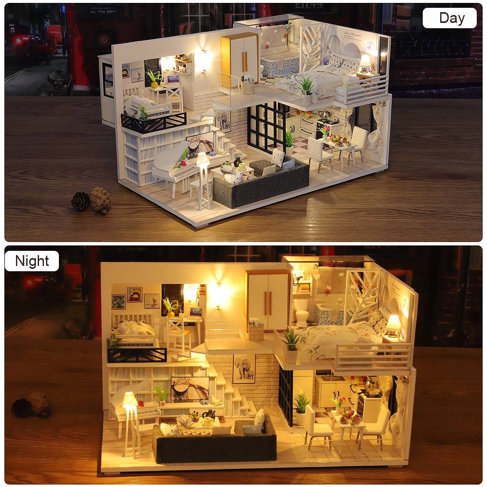 BRIVLOX 1: 24 DIY Dollhouse Kit (Happy Time) - BRIVLOX | Where Innovation Meets Style!