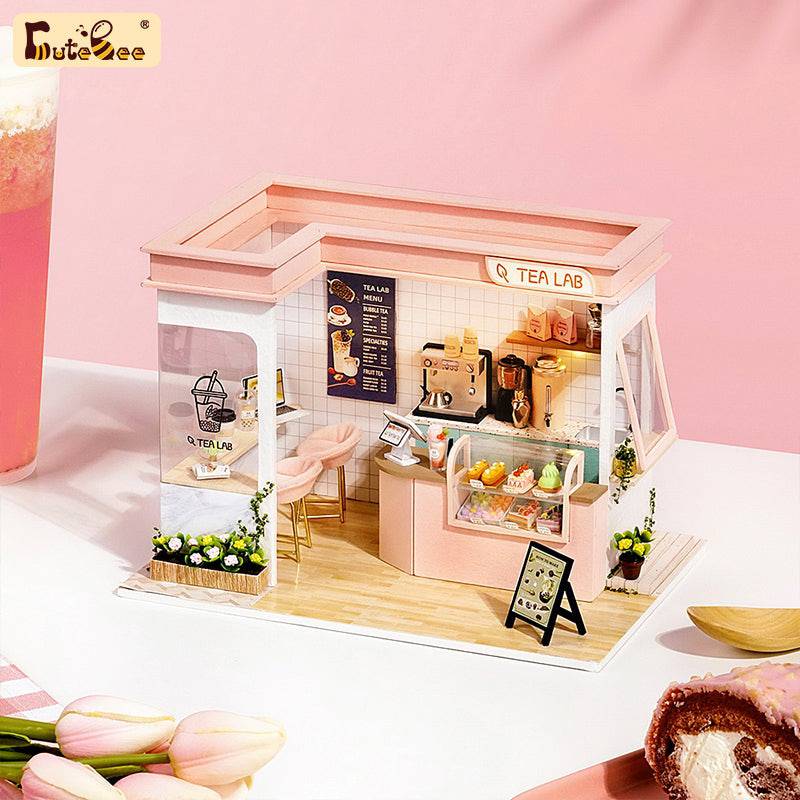 BRIVLOX 1: 24 DIY Dollhouse Kit (Happy Shop Series) - BRIVLOX | Where Innovation Meets Style!