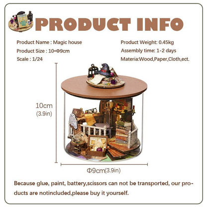 BRIVLOX 1: 24 DIY Dollhouse Kit (Magic House) - BRIVLOX | Where Innovation Meets Style!